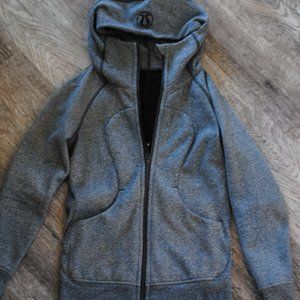 Grey Lululemon Scuba Hoodie